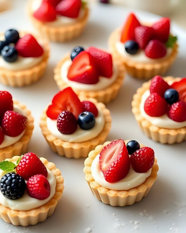 Mini tartaletas de manjar blanco